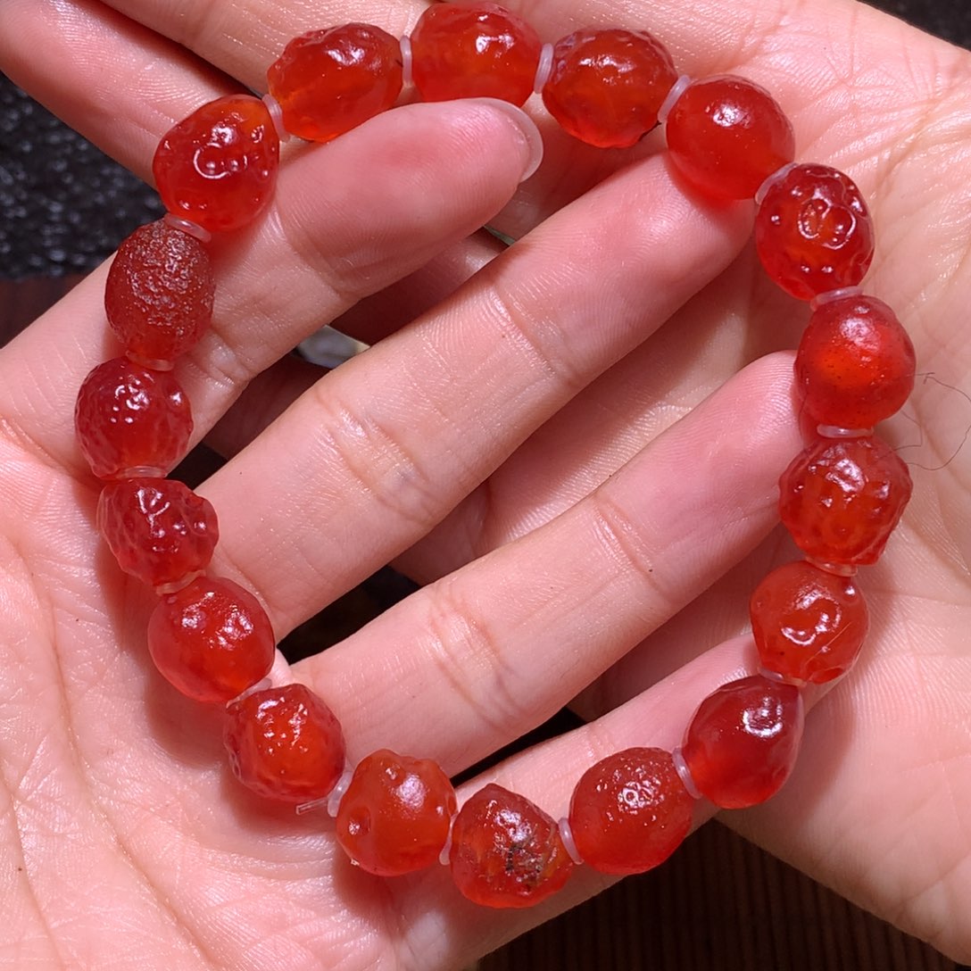 未镶嵌玛瑙/玉髓珠宝半成品