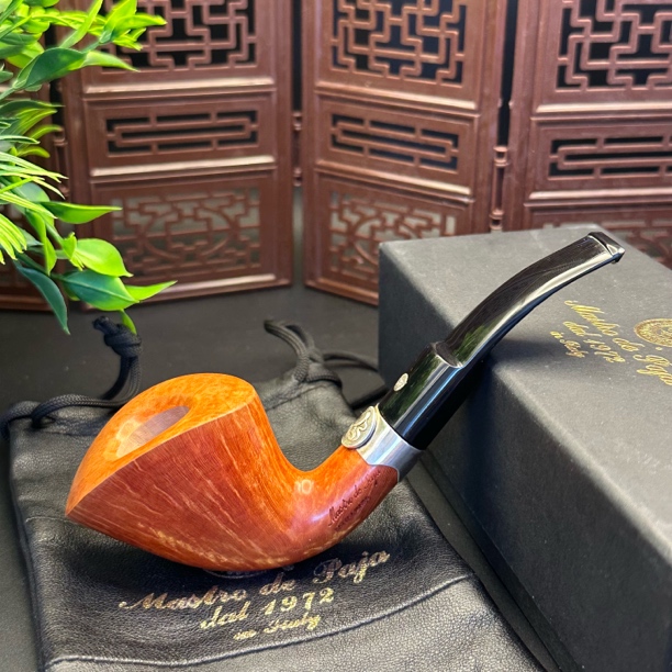 意大利马仕手工太阳神蛇年年度石楠木烟斗烟具