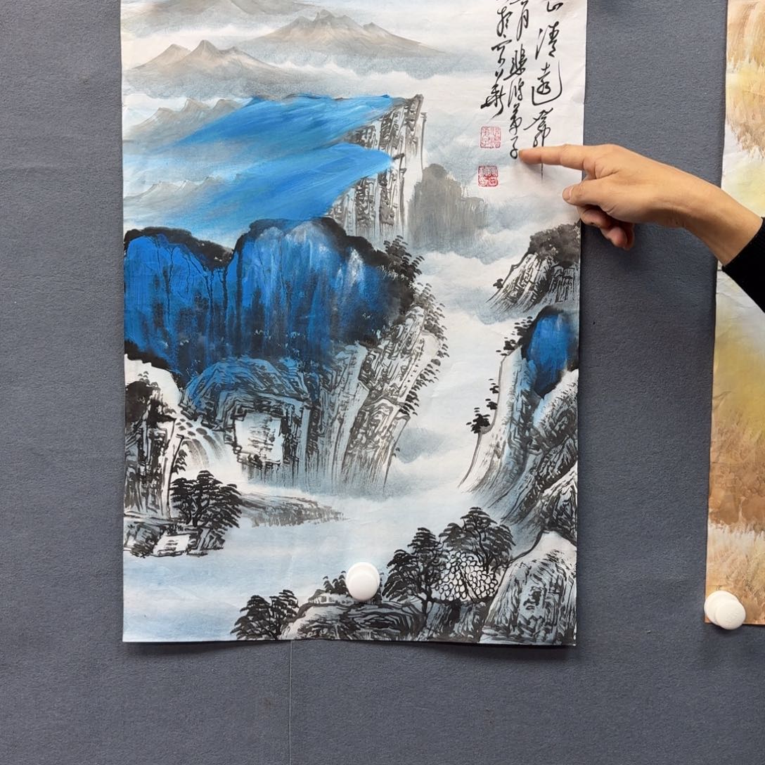 书法书法作品多次参加