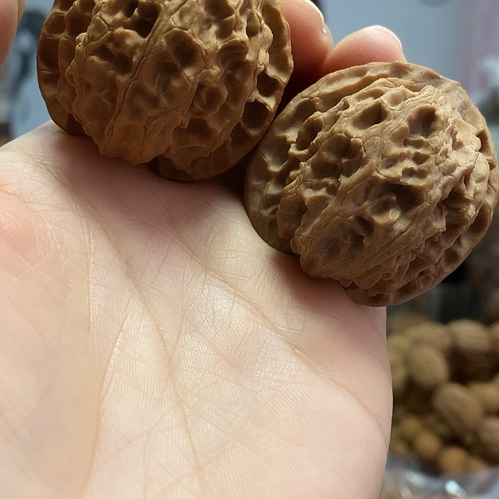 文玩核桃把件40.5苹果油