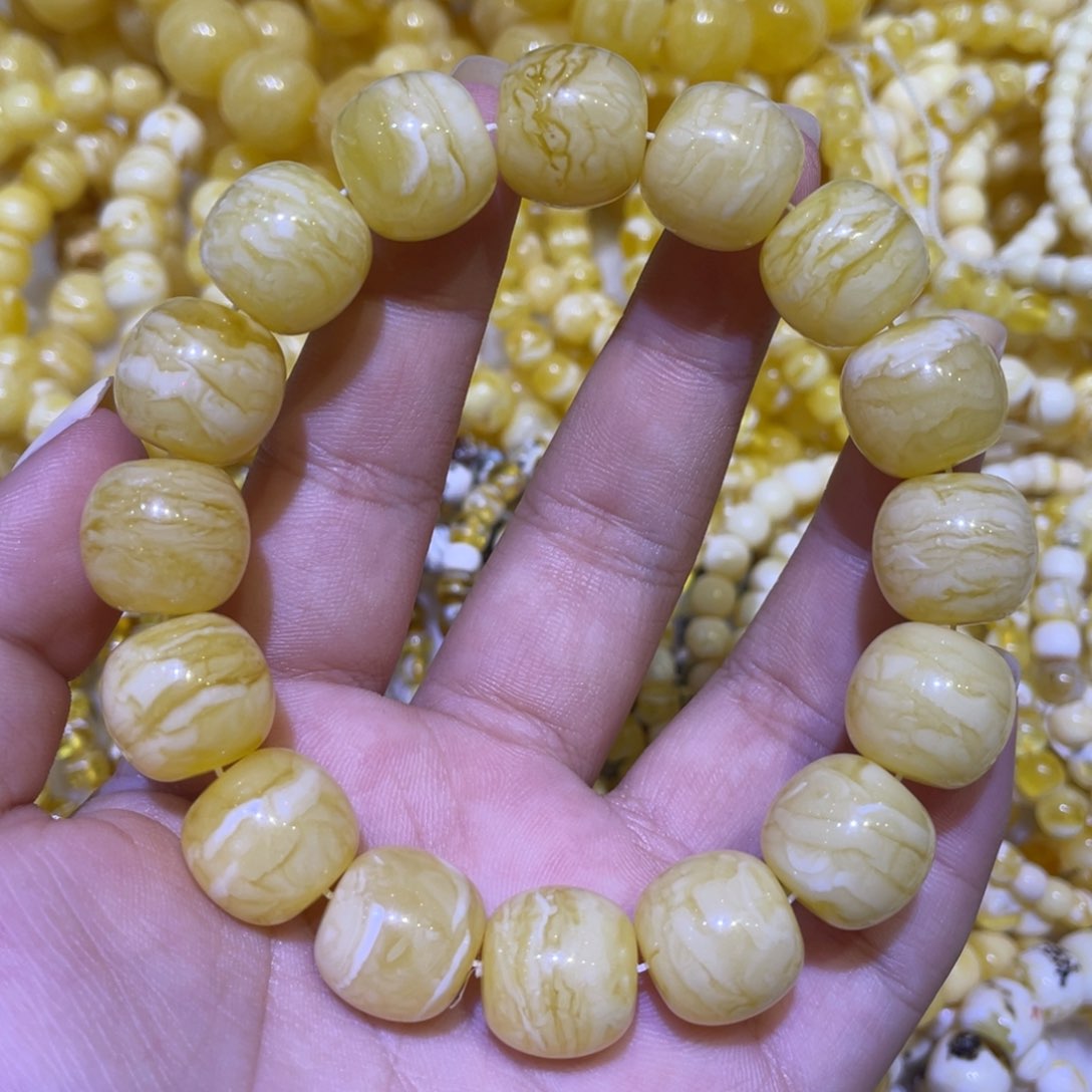 蜜蜡未镶嵌珠宝奇石14.5m