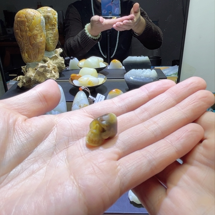 和田玉吊坠(不含链)未镶嵌