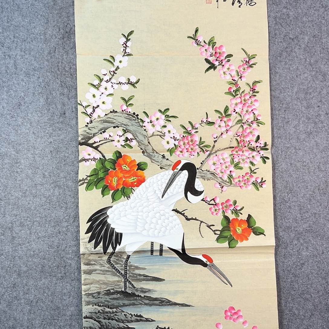 国画473 花鸟和蝴蝶都是最喜欢