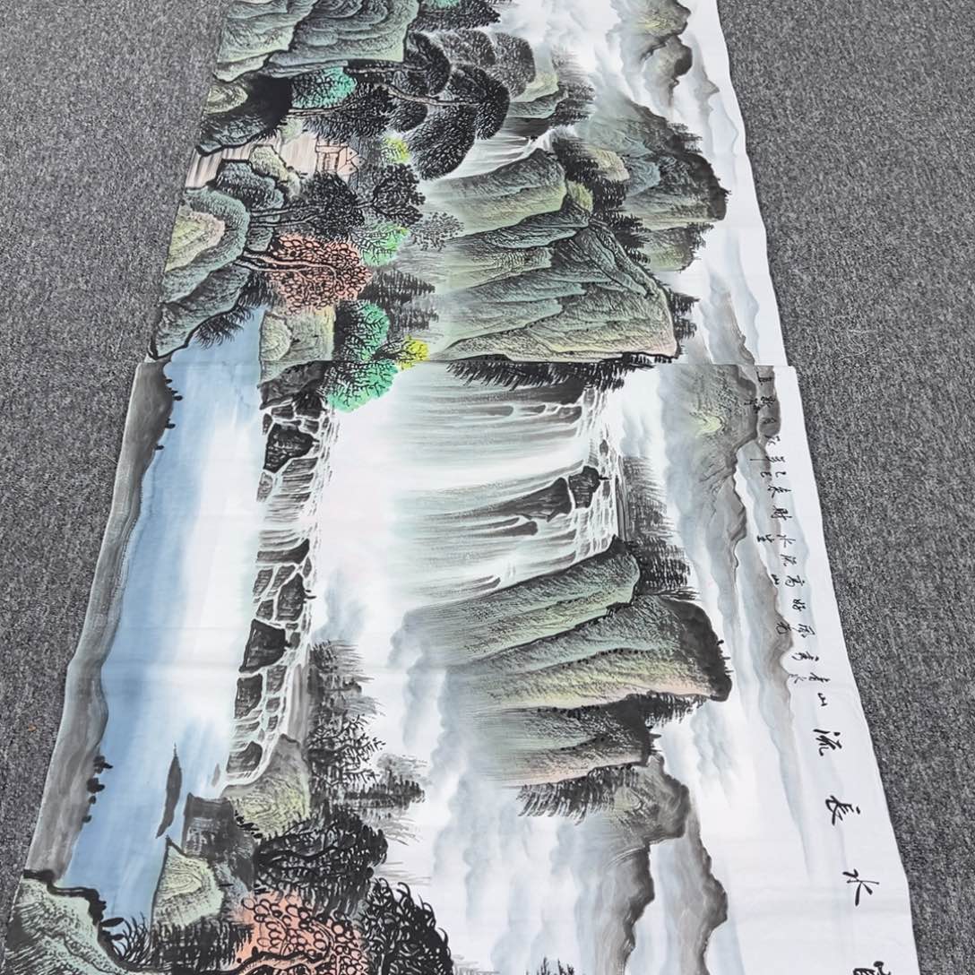 国画纯手工字画制作