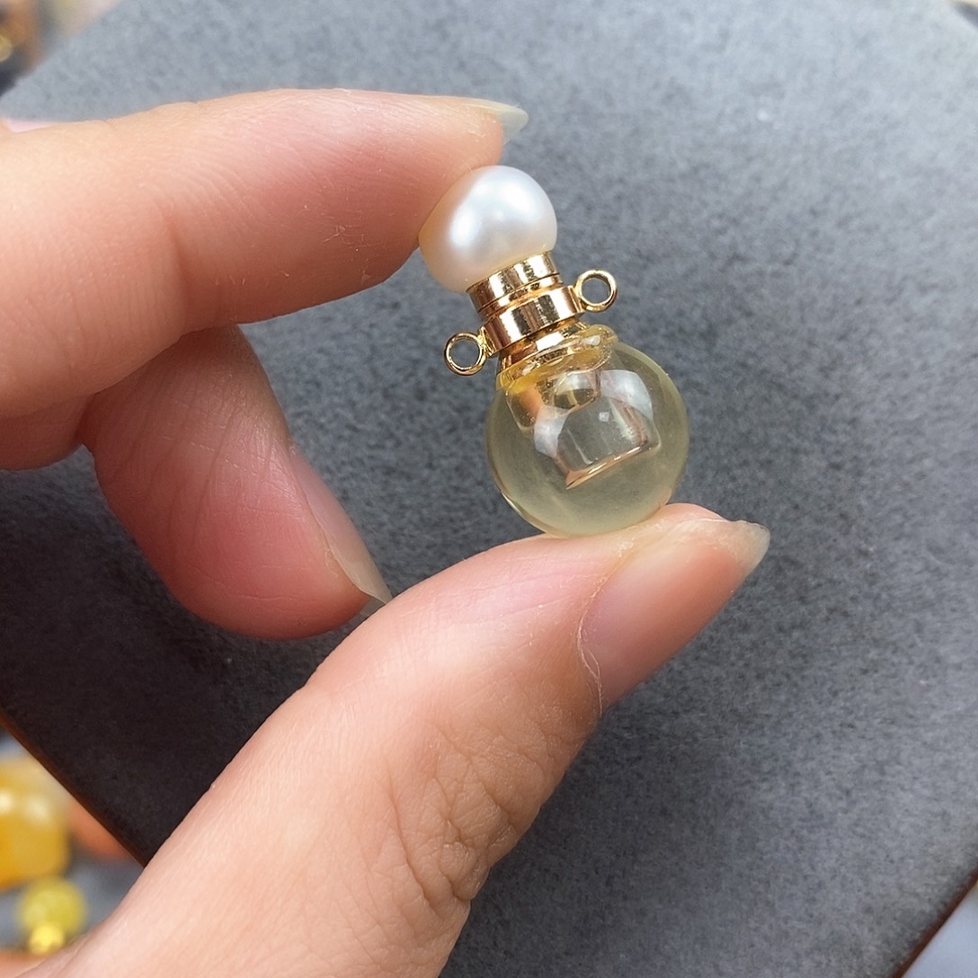 查罗石颈饰合金天然