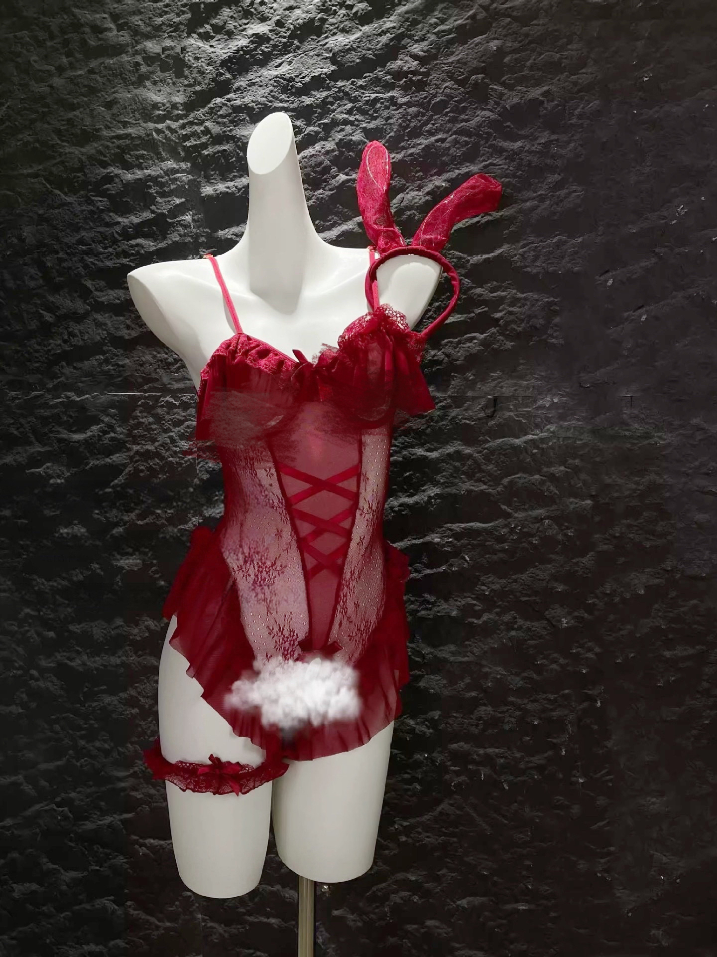 【伍月柒号！no退no换】萌兔套装带钢圈睡衣！80斤~130