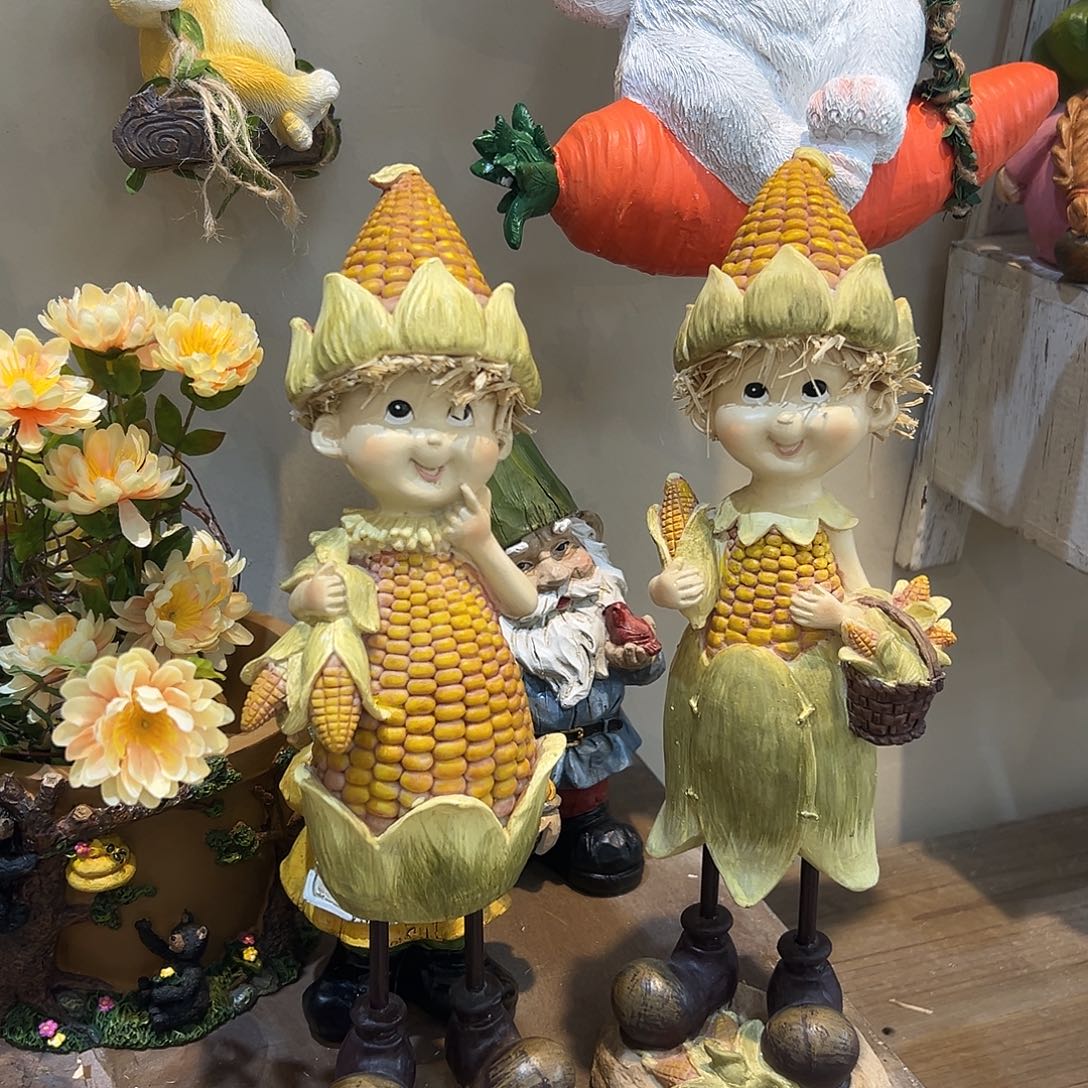 花园摆件红红火火