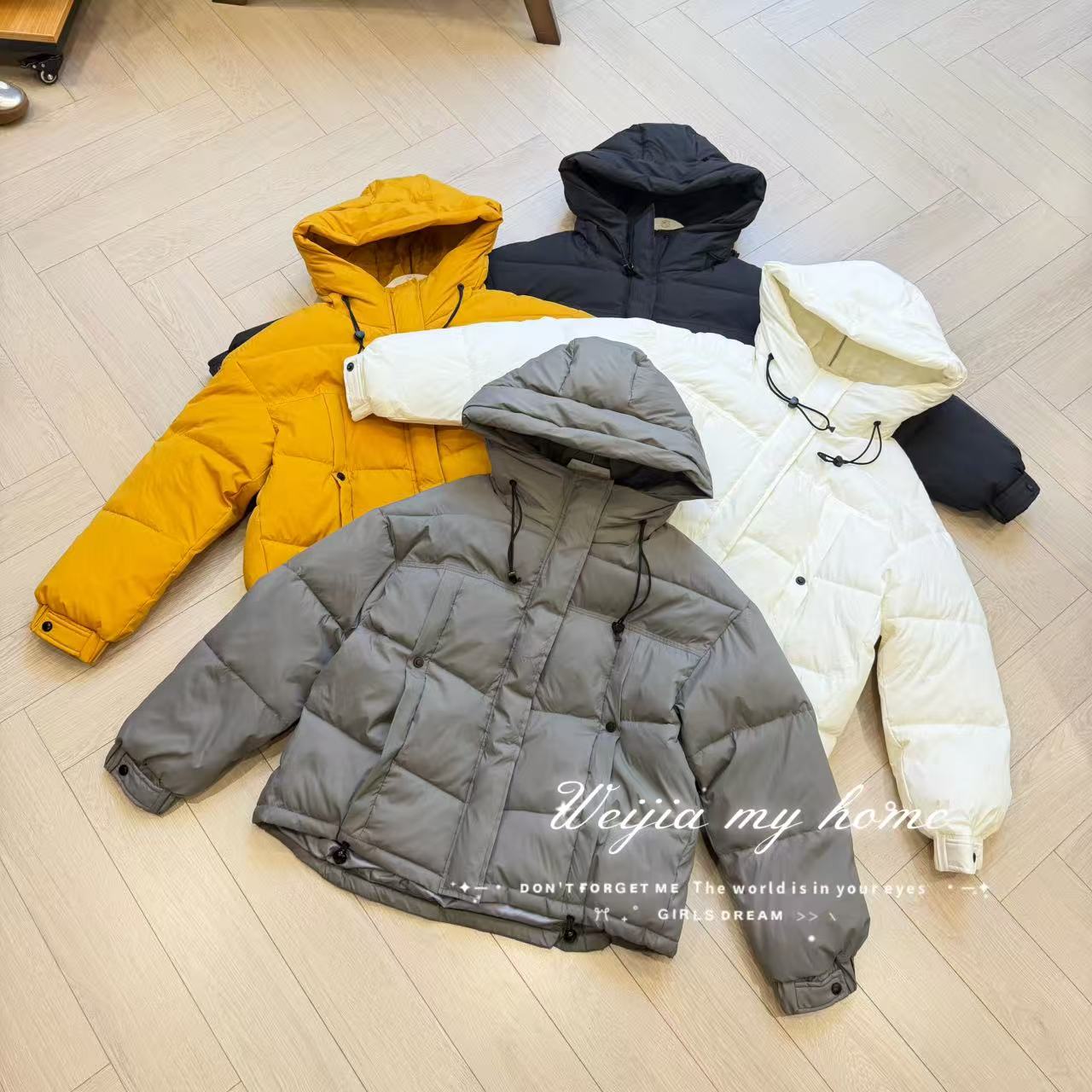 【WJ】冬款 丽 9889 四色棉服（3-6）