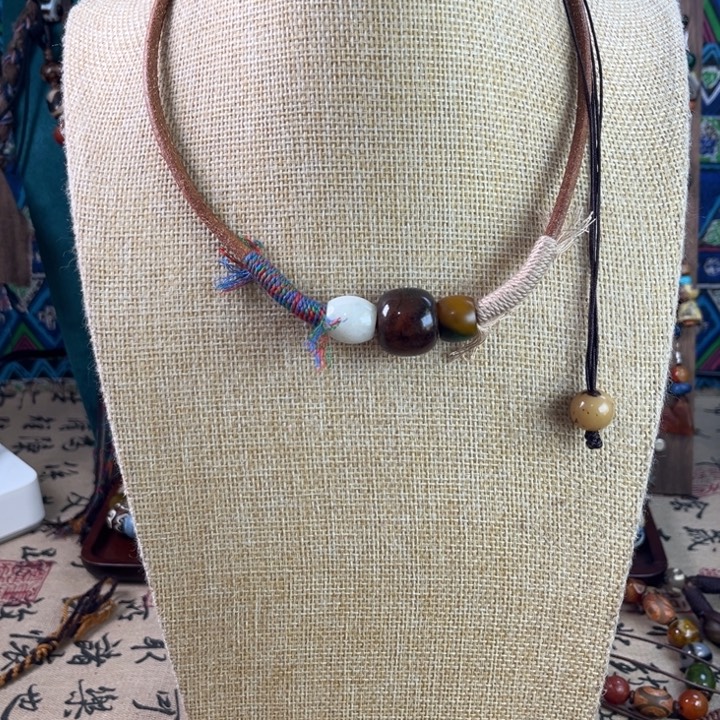 玛瑙/玉髓未镶嵌颈饰