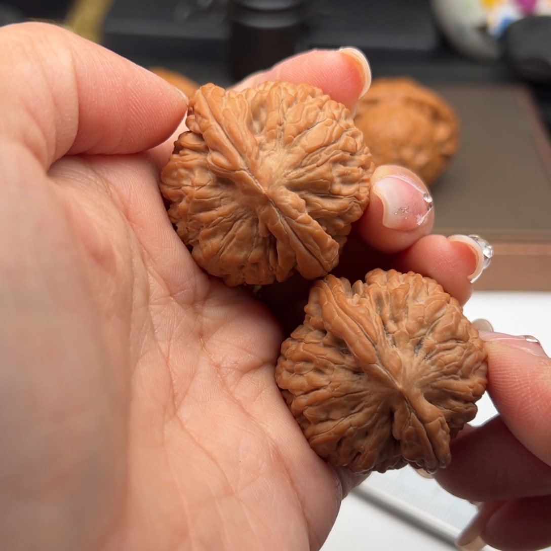 文玩核桃把件莲花38