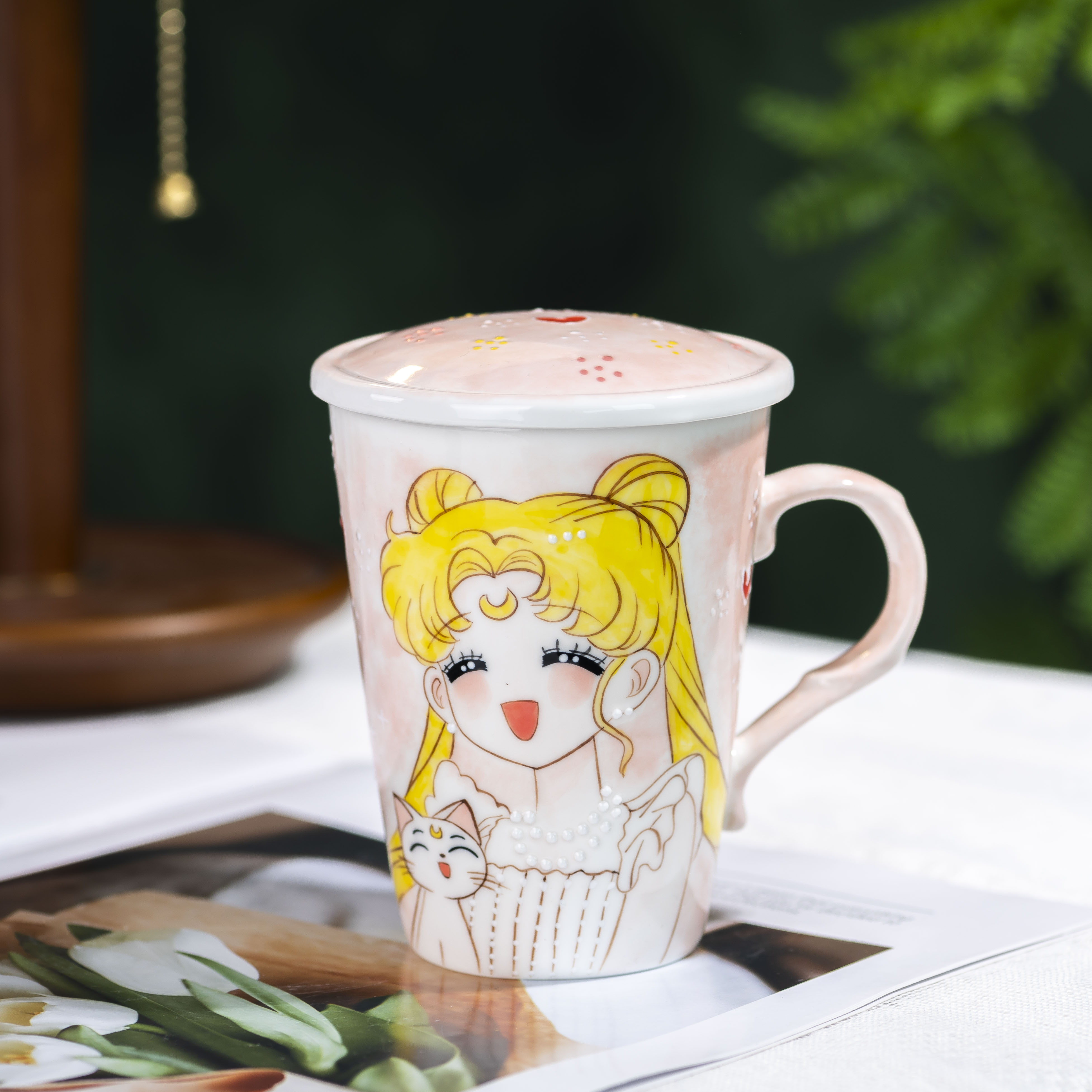 手工创意设计款陶瓷马克水杯茶杯