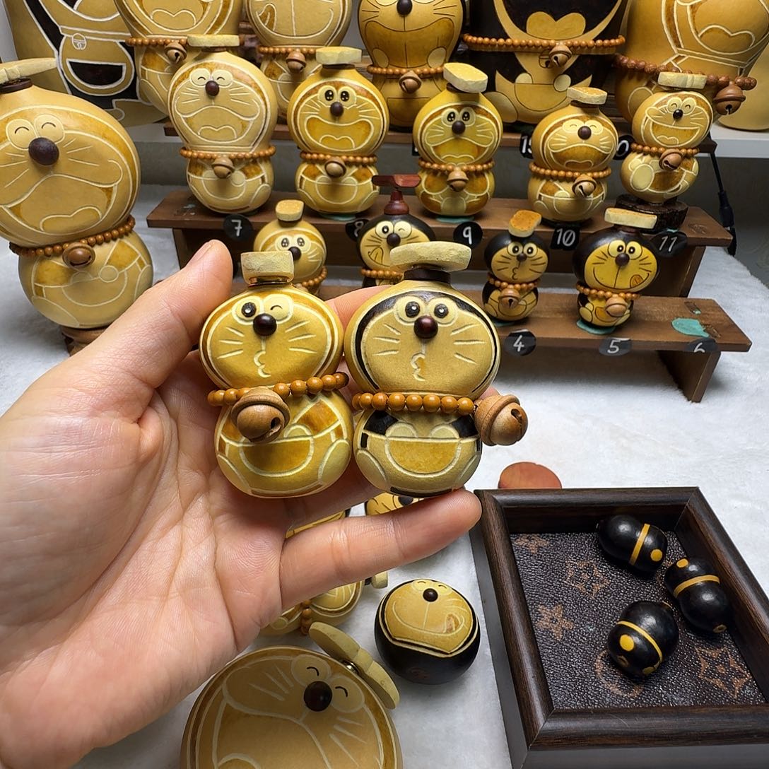 ****韵藤葫芦摆件葫芦手把件