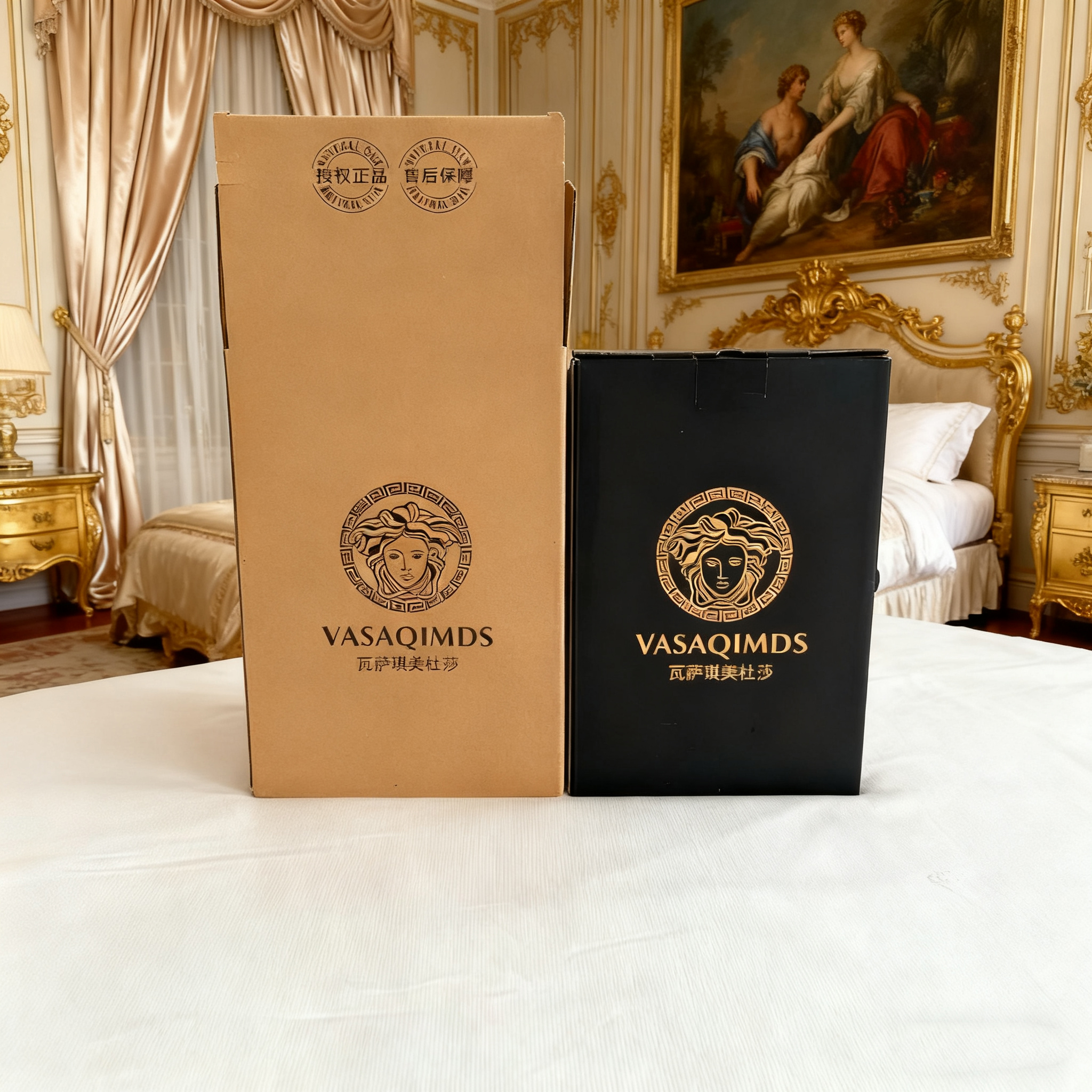 【瓦萨奇正品100%蚕丝保真】有机蚕丝纯手工订花礼盒包装支持质检