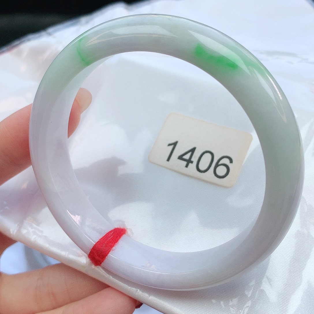 翡翠手镯未镶嵌58圈口881406