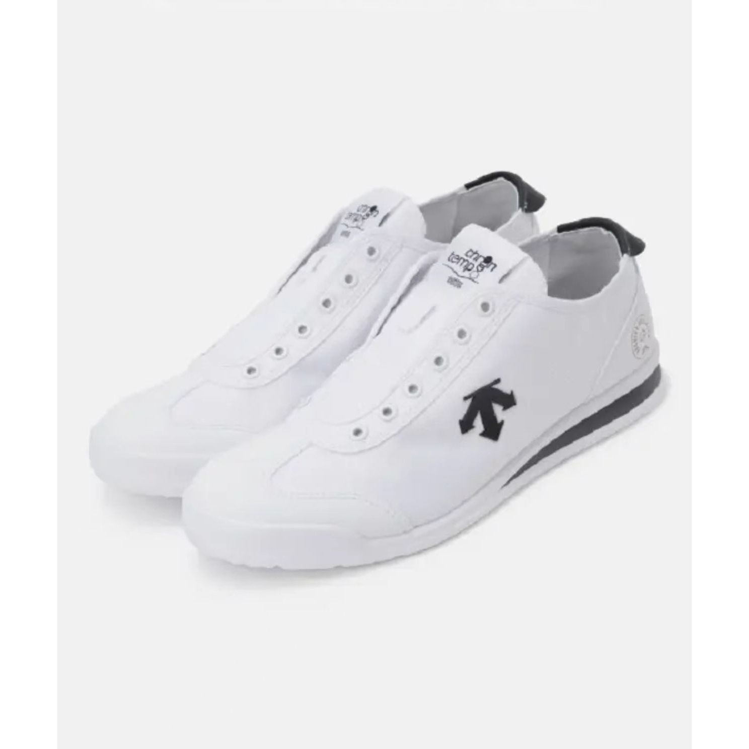 DESCENTE/迪桑特25年爆款帆布鞋一脚蹬都市户外运韩版SQ323LSN71