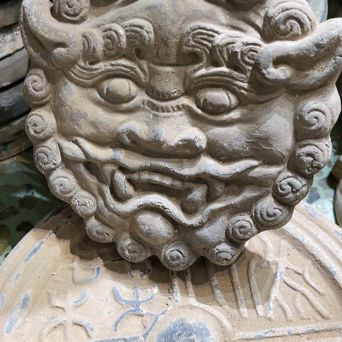 一*香瓦当摆件茶台的一大