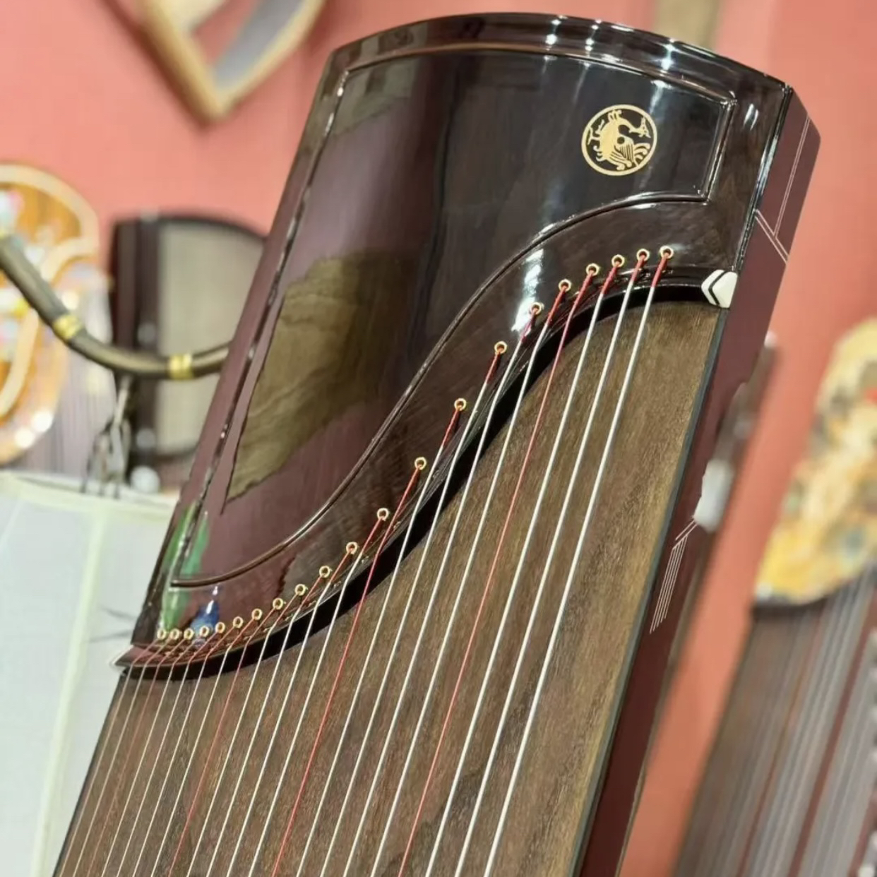 朱雀古筝8系列锦绣河山 专业演奏筝