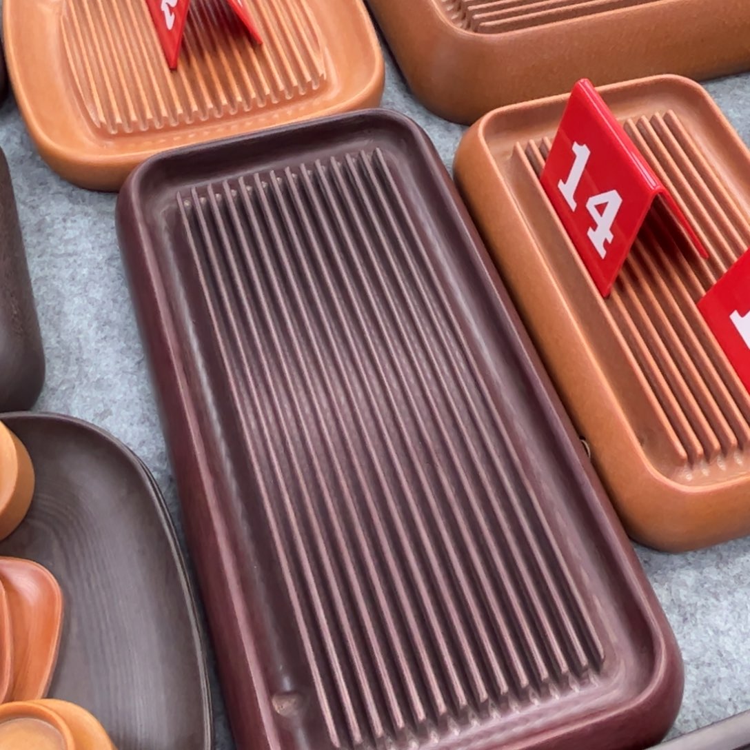 小***果红色40*20*5cm电木茶盘素盘