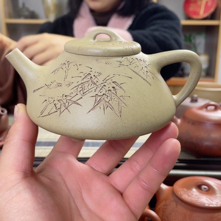 紫砂茶壶子冶石瓢