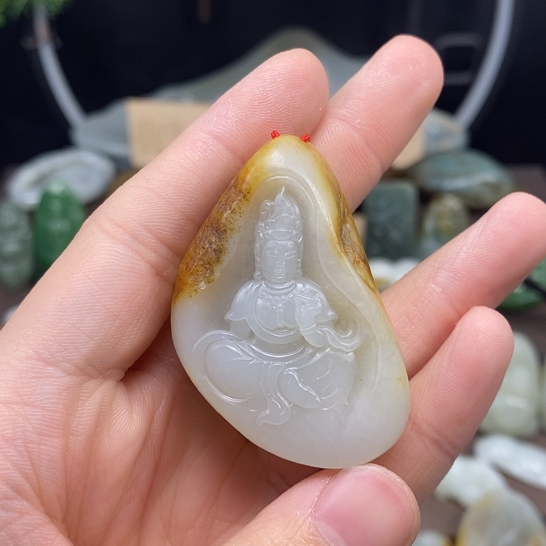 和田玉颈饰未镶嵌53