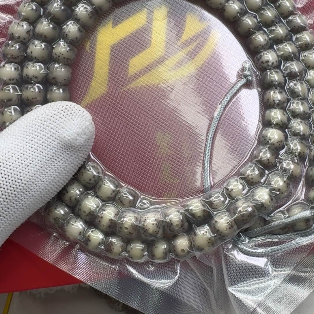 星月菩提手串16梵天糯冰大眼睛一线天8左右桶108