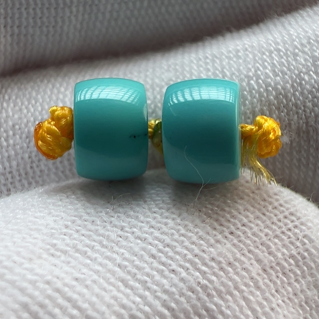 绿松石未镶嵌配饰6.4×4.4