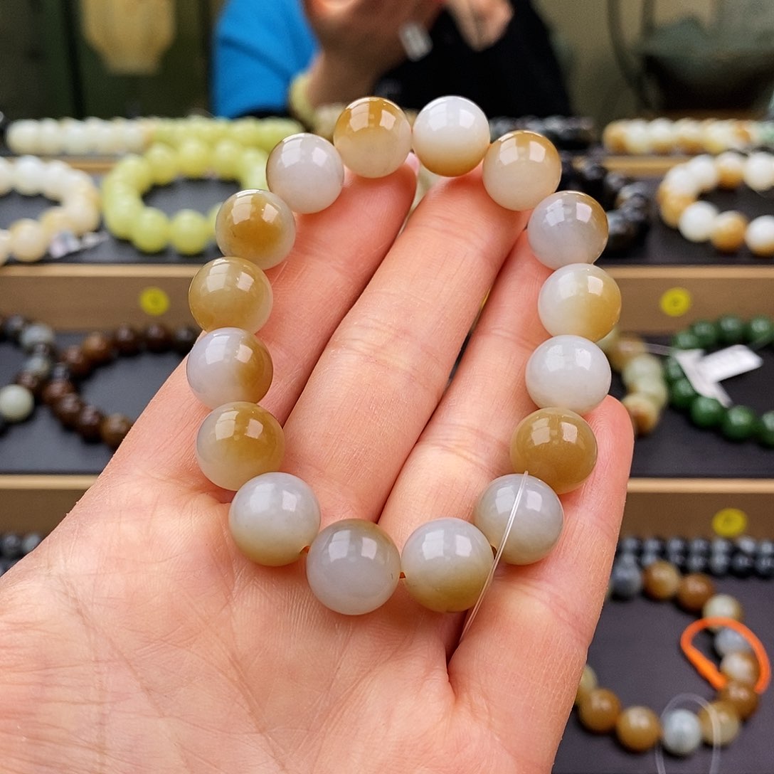 和田玉手链未镶嵌