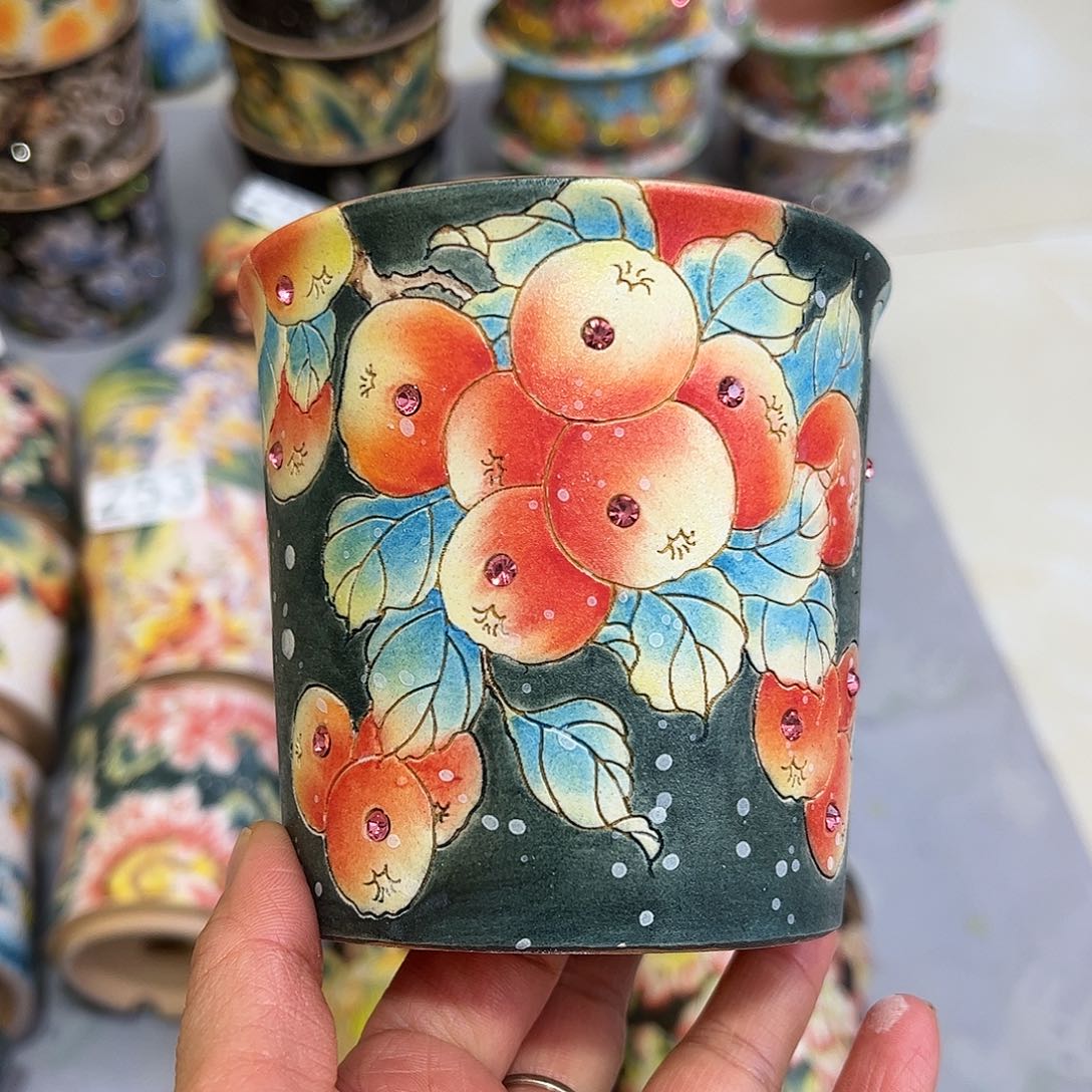 景德镇陶瓷花盆景德镇陶瓷花盆