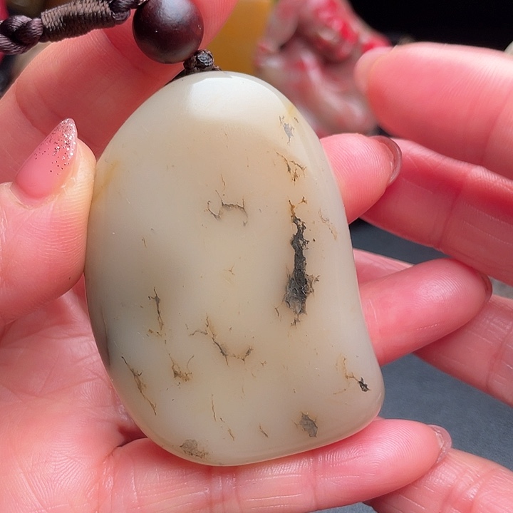 田黄石昌化石牌子把件挂件