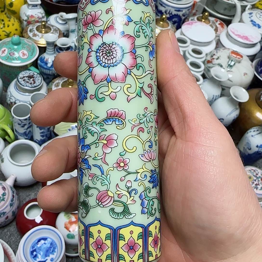 摆件瓷器的工艺技术水平