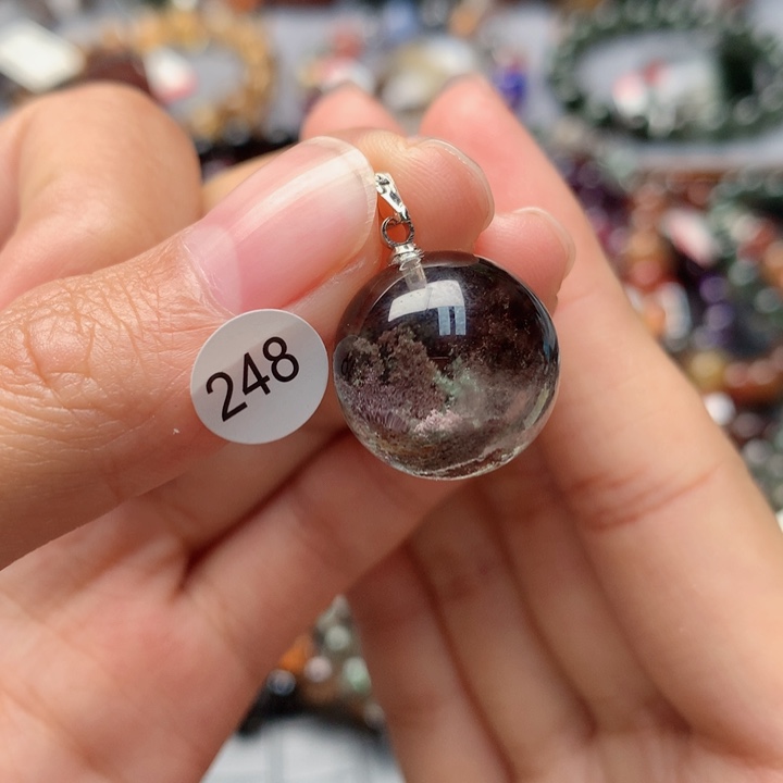 水晶吊坠(不含链)未镶嵌