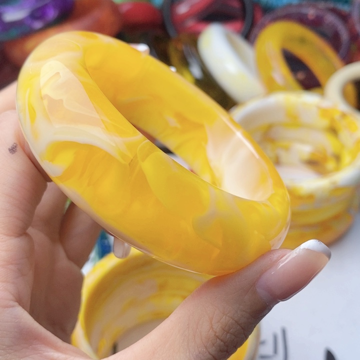 未镶嵌吊坠(不含链)蜜蜡158手镯56圈口