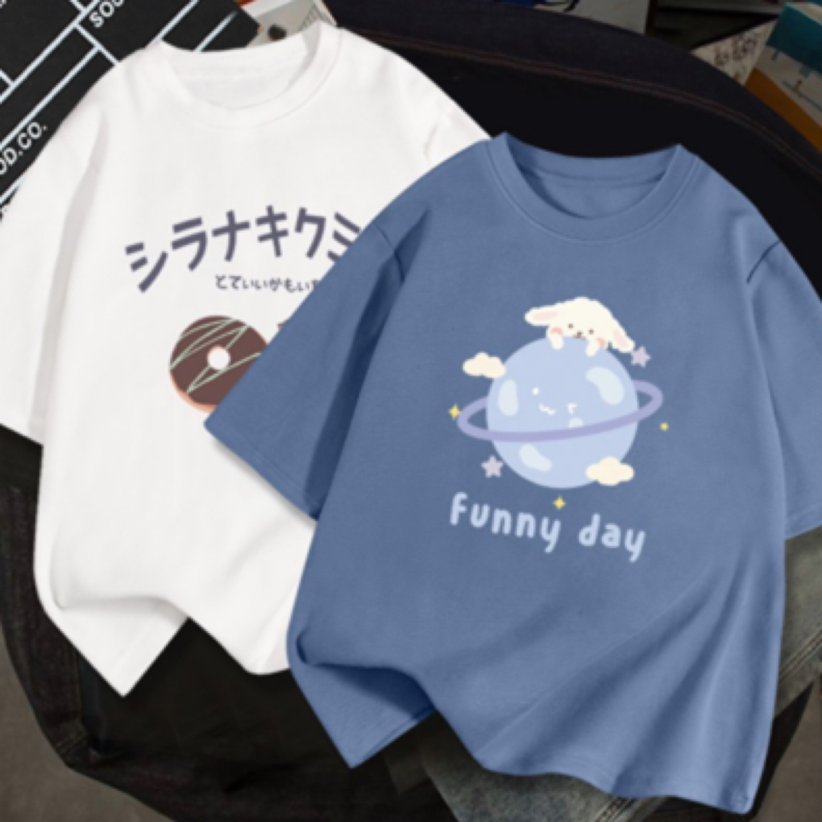 003夏季新款短袖男士男装潮牌打底衫印花个性上衣