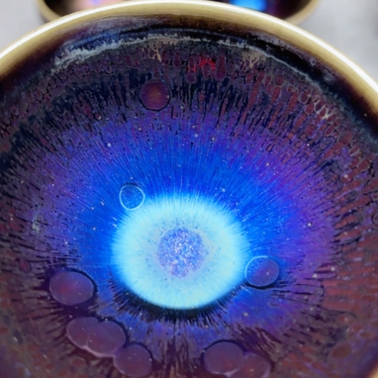 茶盏建盏 耀变 平口杯