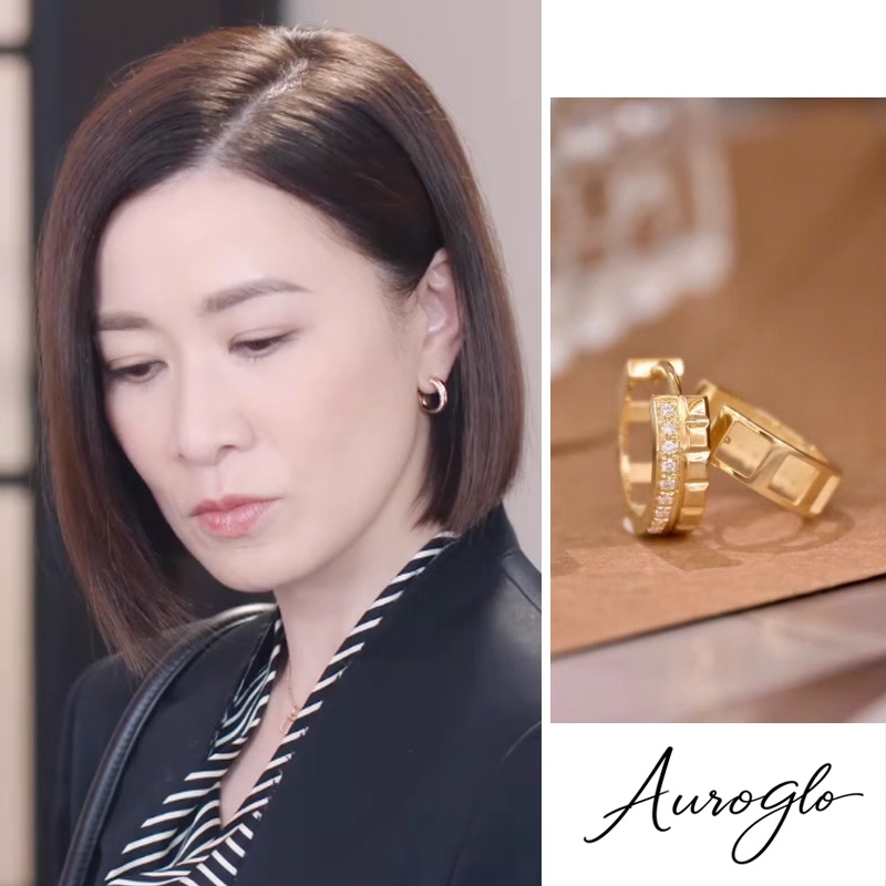合金耳饰 新闻女王2余诗曼文慧心同款耳环银针复古耳圈耳饰耳钉