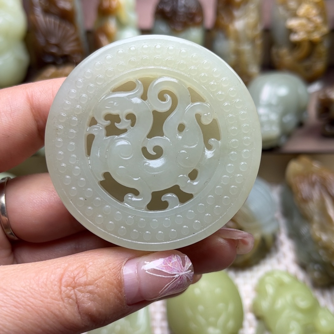 和田玉把件未镶嵌