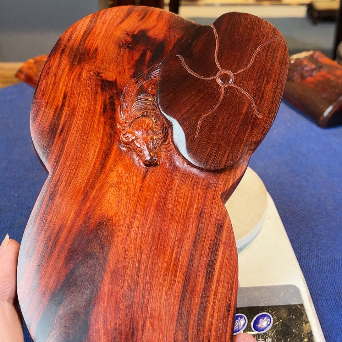 果***岭端景台紫檀木类紫檀