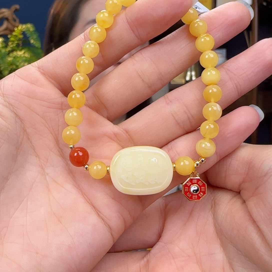 蜜蜡手链未镶嵌111111111