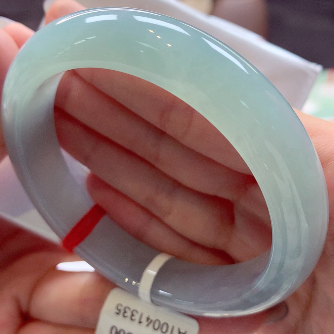 翡翠手镯未镶嵌正圈33（19号）