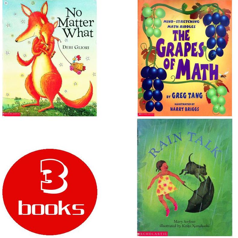 英文原版绘本3本93250810033