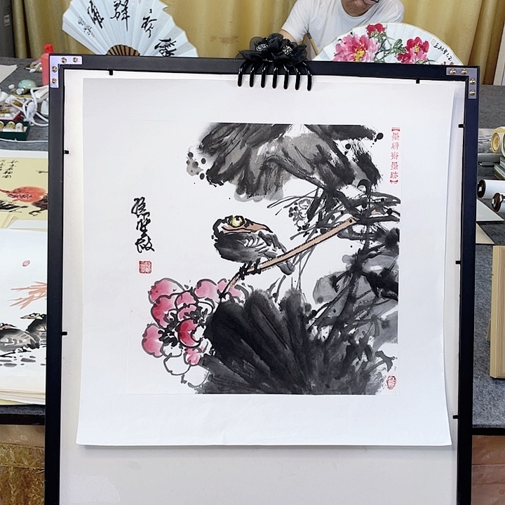 国画张圣敏先生纯手绘作品