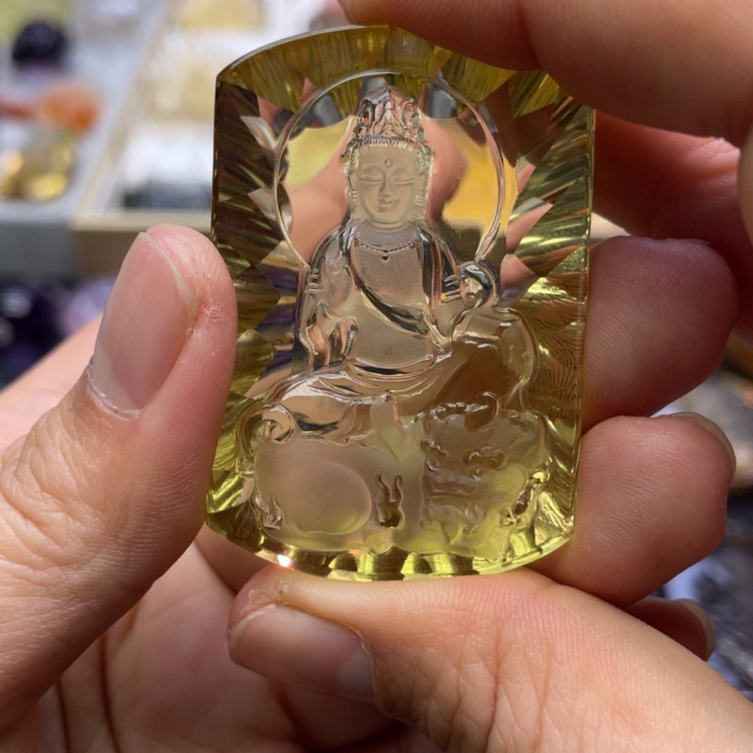 水晶颈饰未镶嵌定制