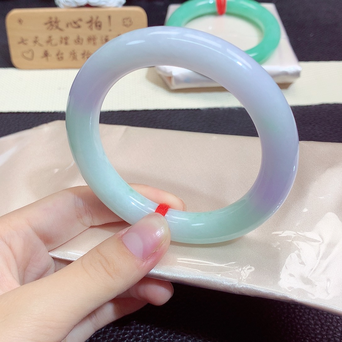 翡翠未镶嵌手镯1215