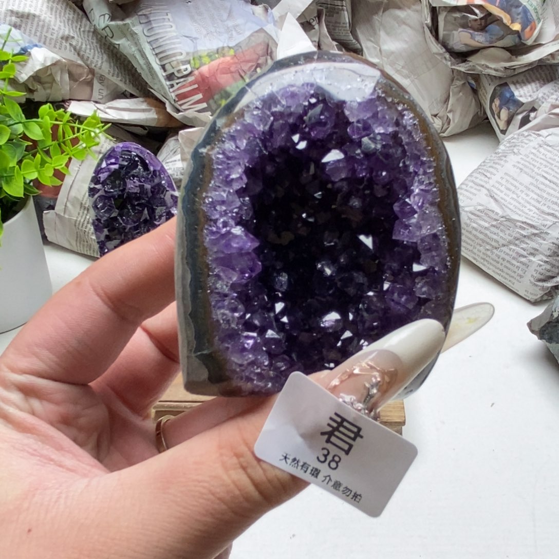 大型摆件（非配饰）紫晶未镶嵌