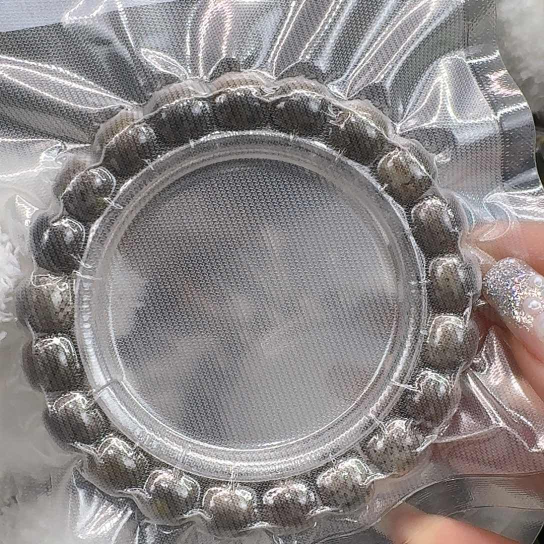 星月菩提手串64高端黑灰星月菩提11桶单圈