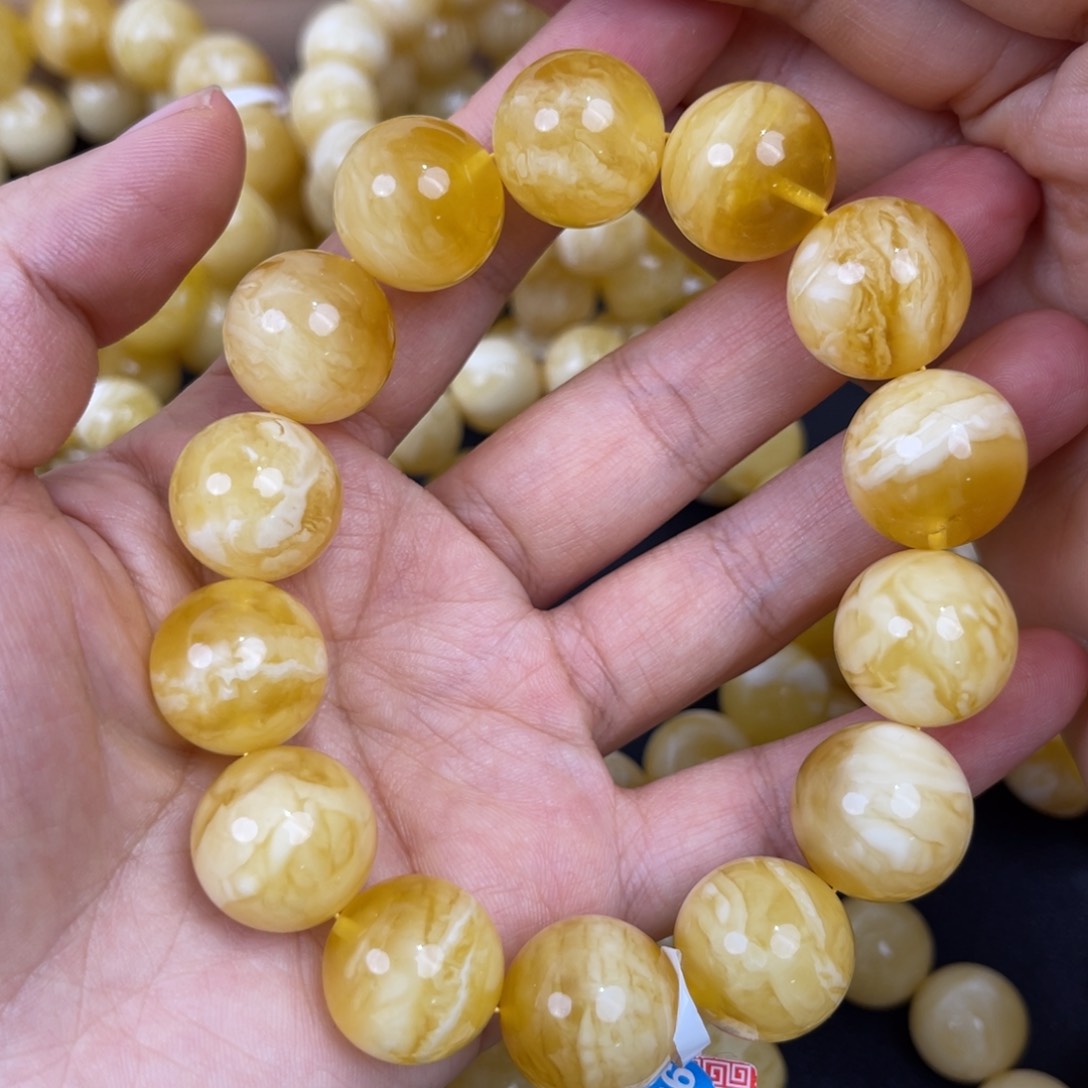 裸石琥珀未镶嵌尺寸16.8