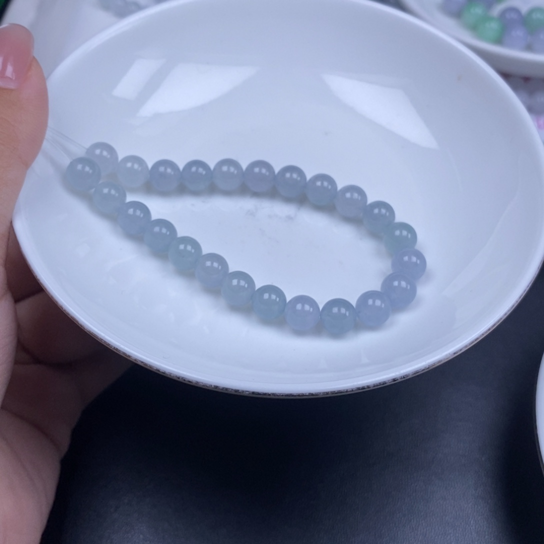 小***露翡翠未镶嵌颈饰天然翡翠