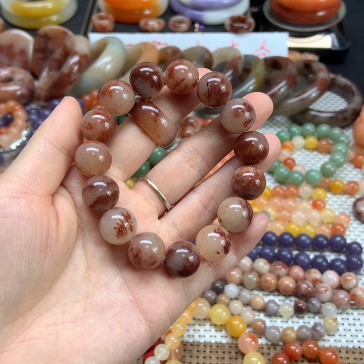 石英质玉未镶嵌手串