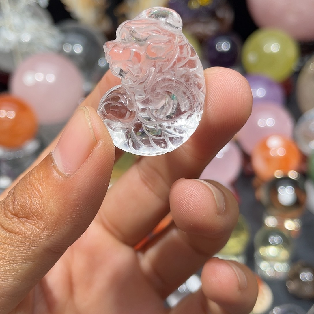 水晶未镶嵌珠宝半成品微瑕