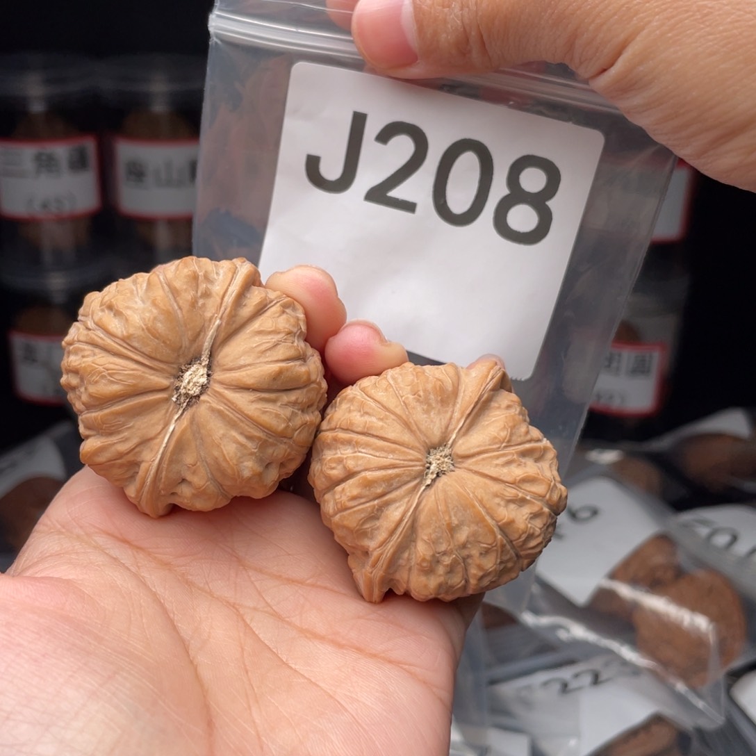 文玩核桃把件李**ζ45南瓜